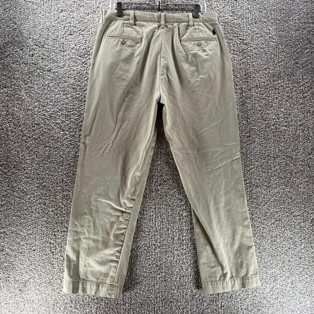 Polo Ralph Lauren‎ Pants Mens 34x29 Tan Preston Pant Classiccore Normcore Preppy